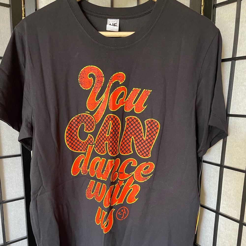 Zumba T Shirt NWT Size M/L